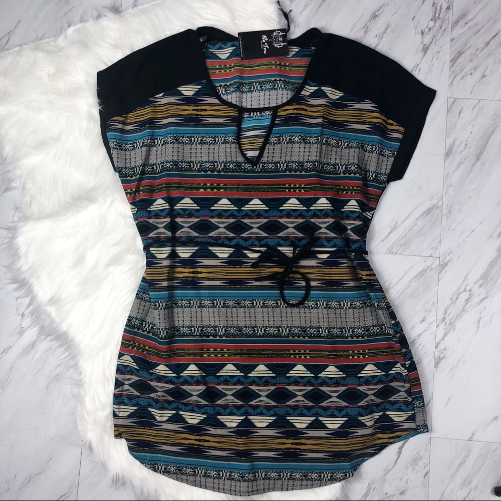 Multi Print Tunic Top! - Picture 6 of 6